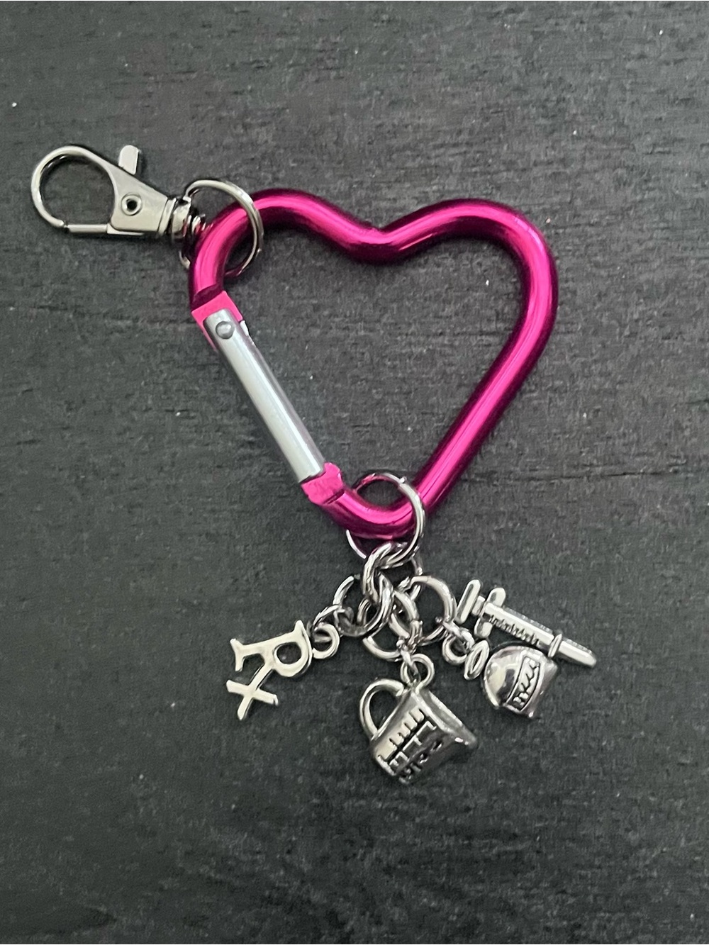 Nurse Heart Keychain RN Gift Medical Keyring Nurse Appreciation Graduation Gift